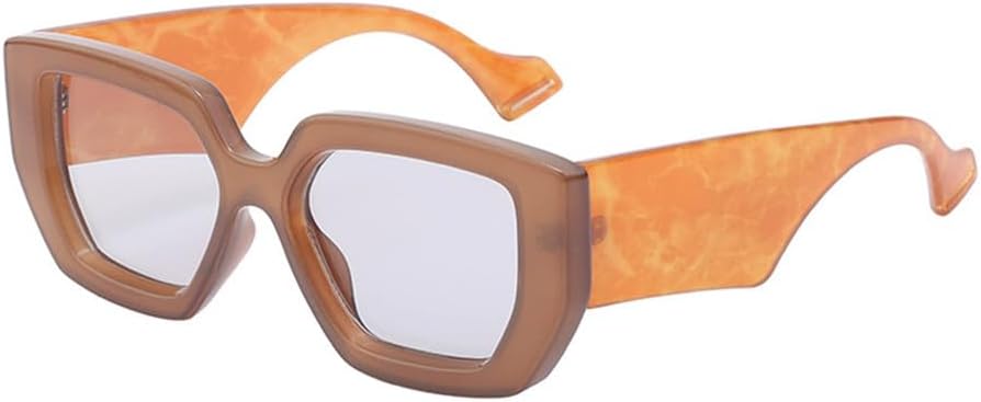 Женские солнцезащитные очки Jelly Color Punk в большой оправе с защитой от УФ-излучения UV400 для занятий спортом на открытом воздухе, бега и езды на велосипеде generic, Brownflower
Женские солнцезащитные очки Jelly Color Punk в большой оправе с защитой от УФ-излучения UV400 для занятий спортом на открытом воздухе, бега и езды на велосипеде generic, Brownflower