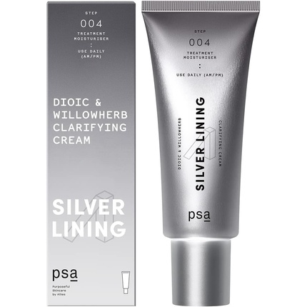 Psa Silver Lining Dioic & Willowherb Очищающий увлажняющий крем для устранения пятен Purposeful Skincare
Psa Silver Lining Dioic & Willowherb Очищающий увлажняющий крем для устранения пятен Purposeful Skincare