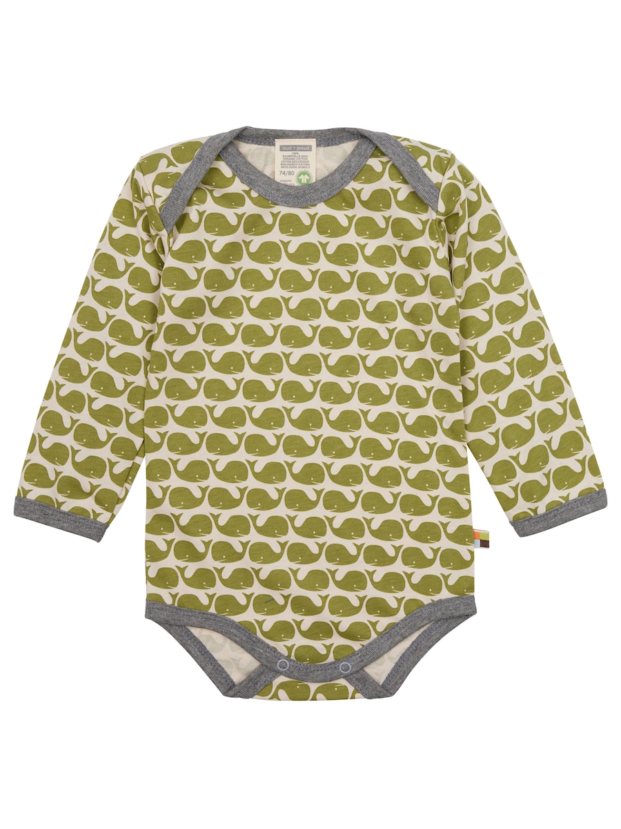 Комбинезон/боди loud + proud Wale, оливковый
Комбинезон/боди loud + proud Wale, оливковый