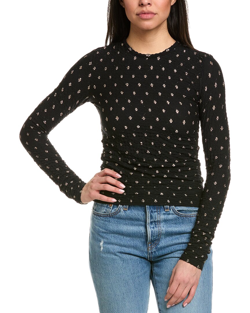 ФРЭЙМ Деним топ с плиссировкой и стрейчем FRAME Denim, черный
ФРЭЙМ Деним топ с плиссировкой и стрейчем FRAME Denim, черный