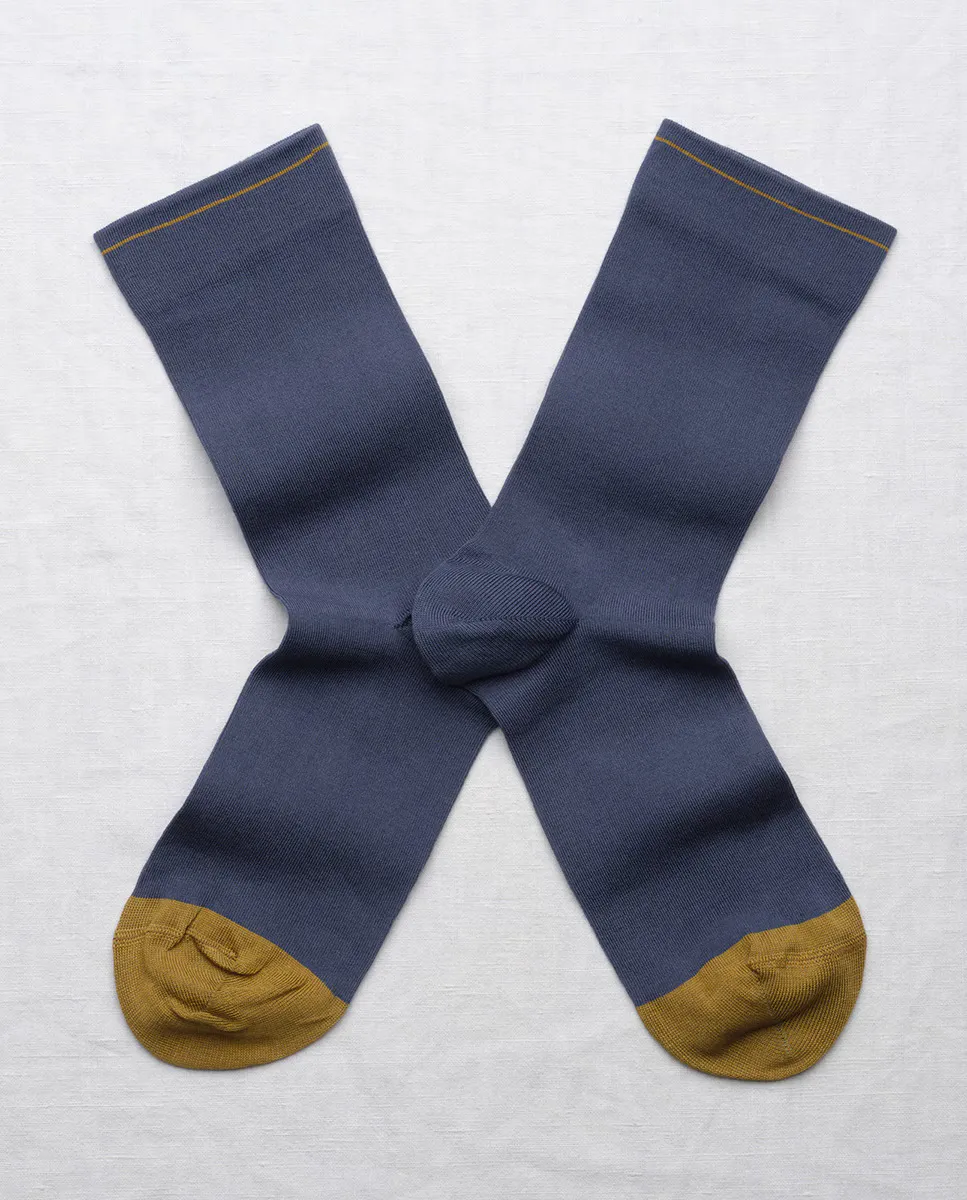 Простые хлопковые носки Bonne Maison, синий
Простые хлопковые носки Bonne Maison, синий