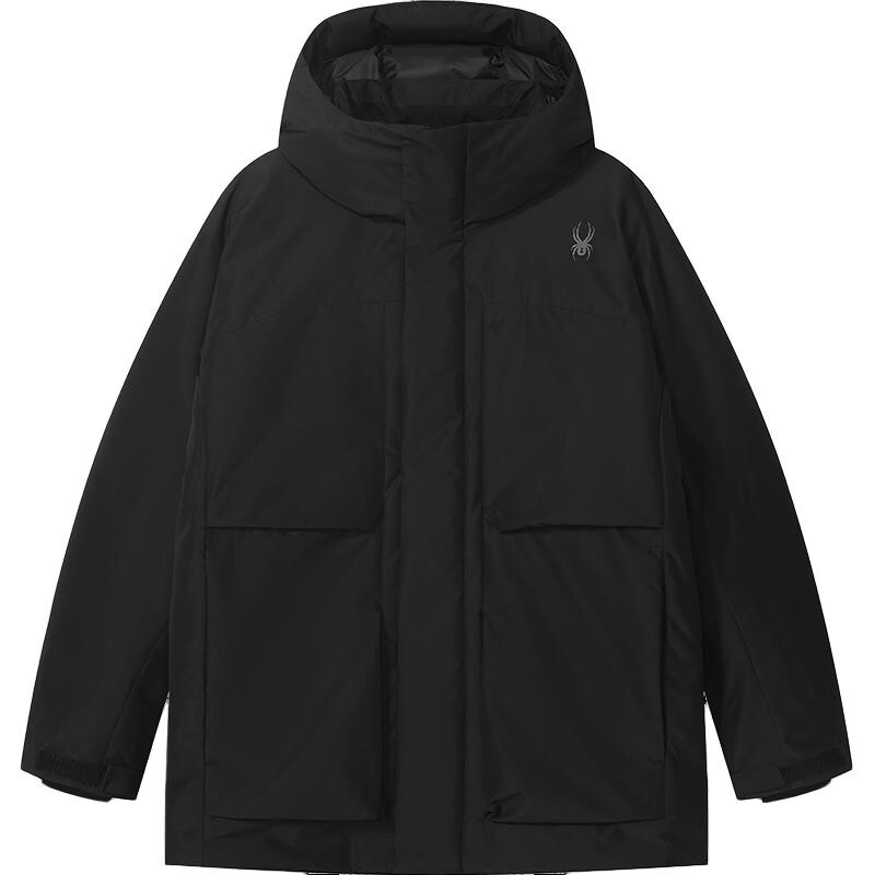 Пуховик мужской Spyder, черный
Пуховик мужской Spyder, черный