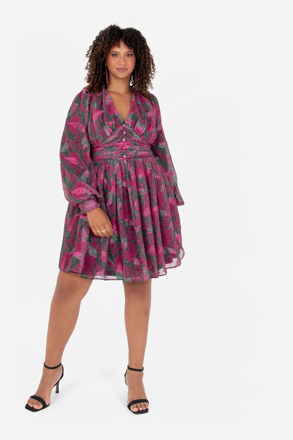 Розовое мини-платье с пуговицами спереди и принтом Lovedrobe, розовый
Розовое мини-платье с пуговицами спереди и принтом Lovedrobe, розовый