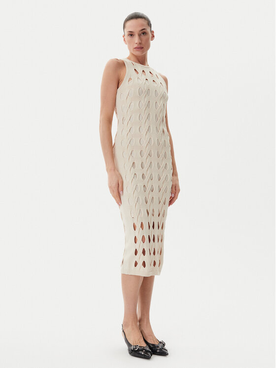 Трикотажное платье обычного кроя Allan 105190 A2LW Pinko, бежевый
Трикотажное платье обычного кроя Allan 105190 A2LW Pinko, бежевый