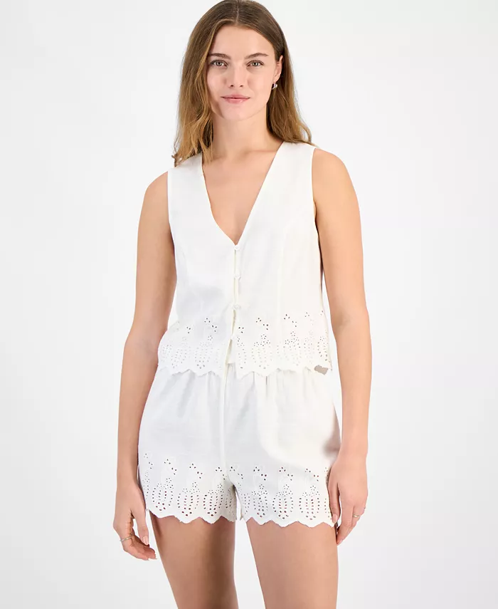 Женский топ с ажурными вставками And Now This, белый
Женский топ с ажурными вставками And Now This, белый