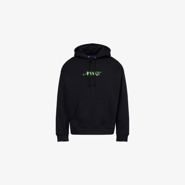 Худи Awake Ny с логотипом и карманом-кенгуру, черный
Худи Awake Ny с логотипом и карманом-кенгуру, черный