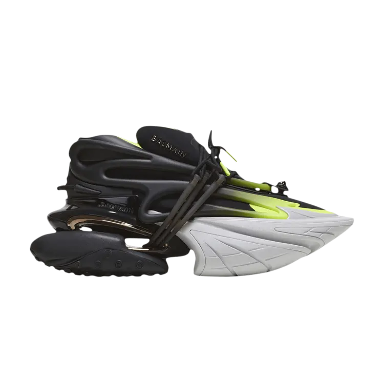 Кроссовки Balmain Unicorn Low, черный/белый/желтый
Кроссовки Balmain Unicorn Low, черный/белый/желтый