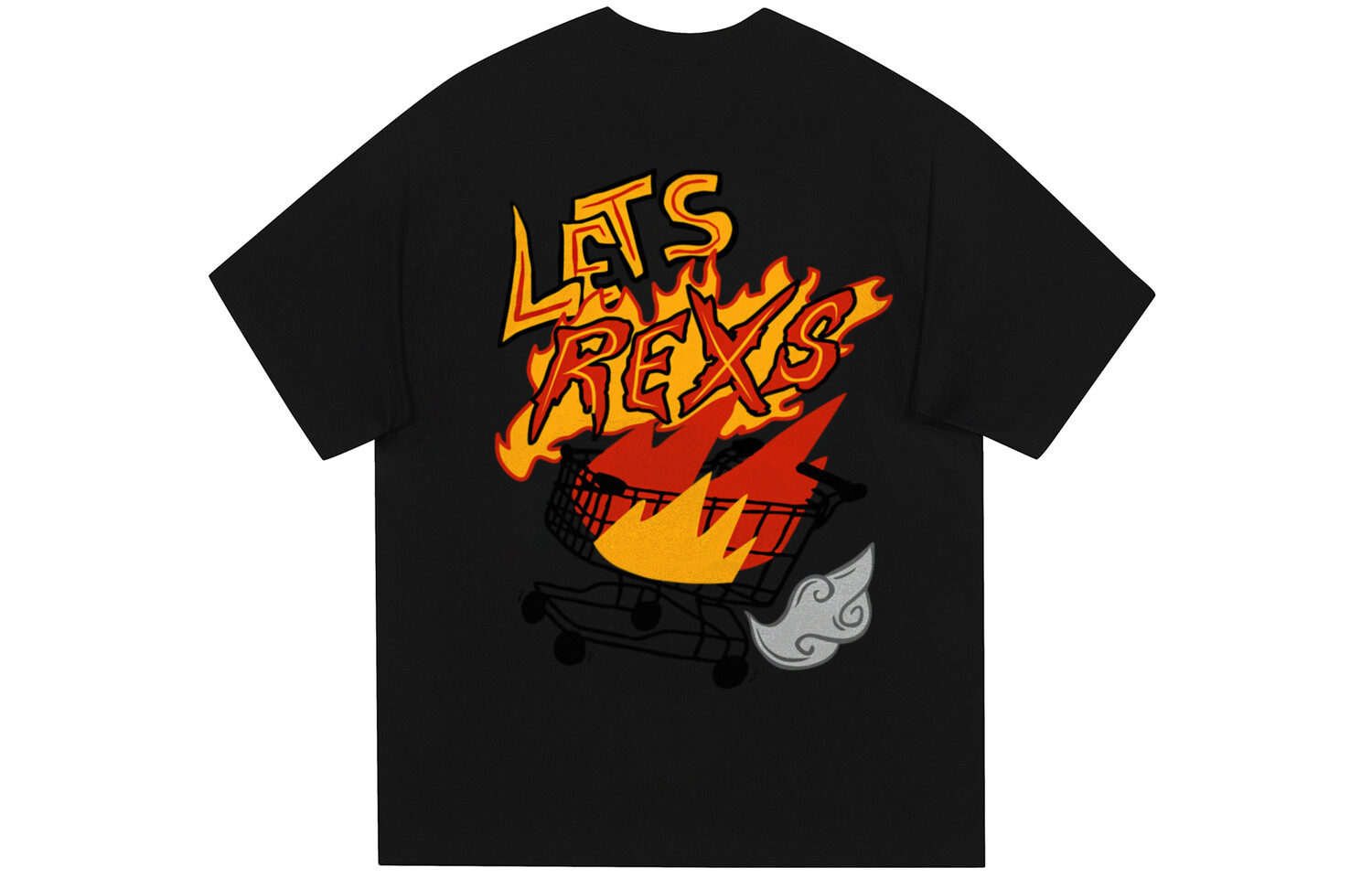 REXSHION Футболка унисекс, Черный
REXSHION Футболка унисекс, Черный