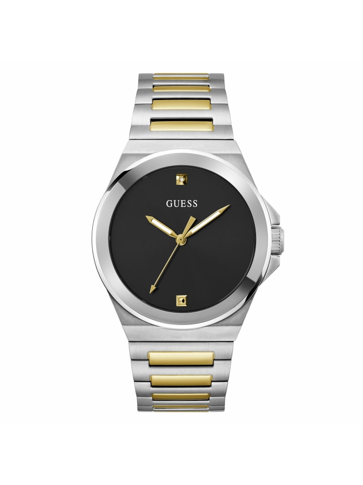 Guess Мужские аналоговые часы серебристого цвета
Guess Мужские аналоговые часы серебристого цвета