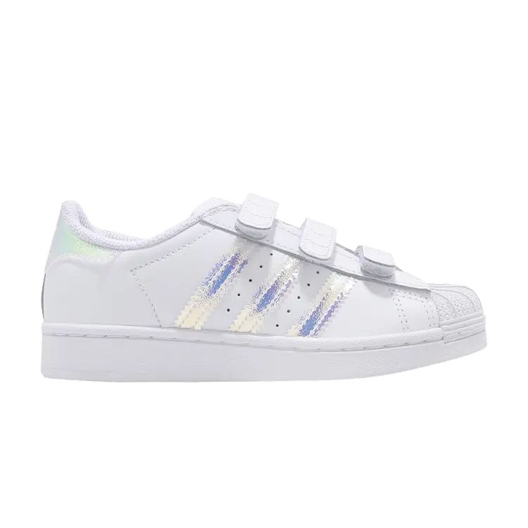 Кроссовки adidas Superstar J 'White Iridescent', белый
Кроссовки adidas Superstar J 'White Iridescent', белый