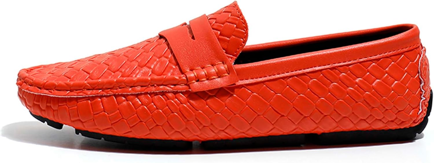 Мужские пенни-лоферы модные для городской молодежи, для повседневной прогулки и вождения, против скольжения, дышащие, для бизнеса, офиса, официальной одежды, банкетов, свадеб, костюмов, кожаные туфли Generic, оранжевый
Мужские пенни-лоферы модные для городской молодежи, для повседневной прогулки и вождения, против скольжения, дышащие, для бизнеса, офиса, официальной одежды, банкетов, свадеб, костюмов, кожаные туфли Generic, оранжевый