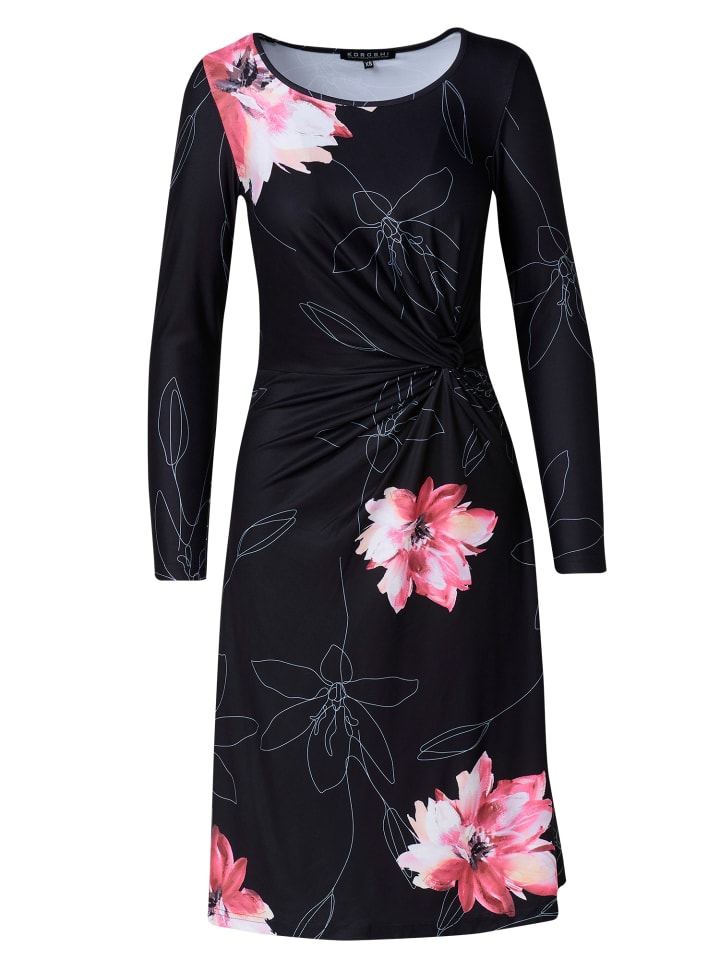 Платье миди длиной до колена с длинными рукавами в ЧЕРНОМ цвете KOROSHI
Платье миди длиной до колена с длинными рукавами в ЧЕРНОМ цвете KOROSHI