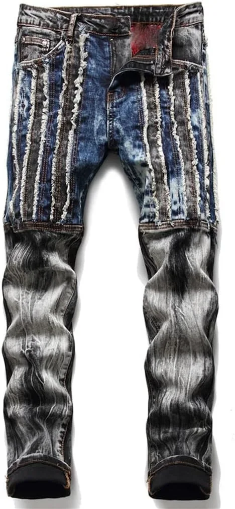 Мужские рваные джинсы с заплатками slim straight mid waist SIDUFHAOPKLL
Мужские рваные джинсы с заплатками slim straight mid waist SIDUFHAOPKLL