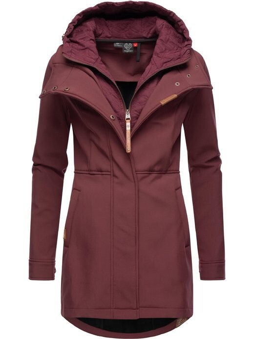 Пальто из софтшелла ybela Ragwear, бордовый
Пальто из софтшелла ybela Ragwear, бордовый