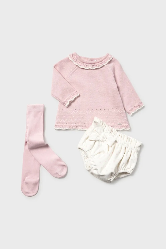 Комплект для новорожденного 3 предмета Mayoral Newborn, розовый
Комплект для новорожденного 3 предмета Mayoral Newborn, розовый