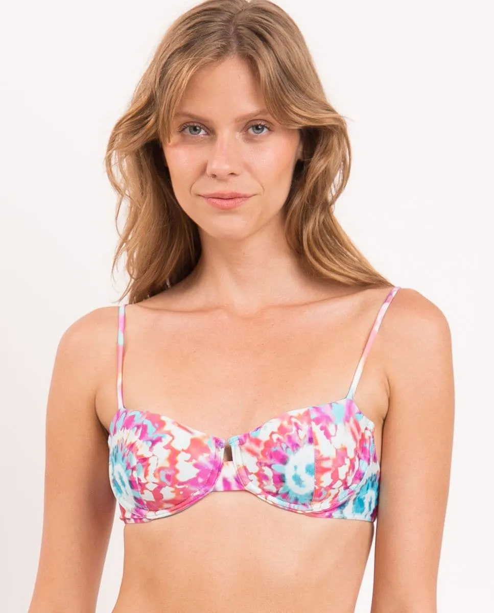 Утепленный лиф бикини-балконет с принтом Río de Sol, мультиколор
Утепленный лиф бикини-балконет с принтом Río de Sol, мультиколор