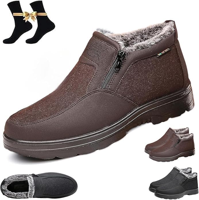 Мужские ортопедические теплые снежные ботинки GHTRHSB, водонепроницаемые, с противоскользящей подошвой, зимние флисовые ботинки, зимние термоботинки с меховой подкладкой, ботильоны до щиколотки с боковой молнией, легкое надевание для прогулок, к...
Мужские ортопедические теплые снежные ботинки GHTRHSB, водонепроницаемые, с противоскользящей подошвой, зимние флисовые ботинки, зимние термоботинки с меховой подкладкой, ботильоны до щиколотки с боковой молнией, легкое надевание для прогулок, к...