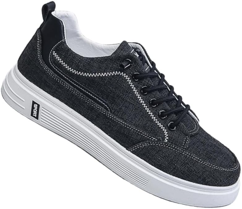 Мужские повседневные плоские дышащие кеды из канваса - легкие и удобные, противоскользящие и долговечные, модные и универсальные Fmshi, черный
Мужские повседневные плоские дышащие кеды из канваса - легкие и удобные, противоскользящие и долговечные, модные и универсальные Fmshi, черный