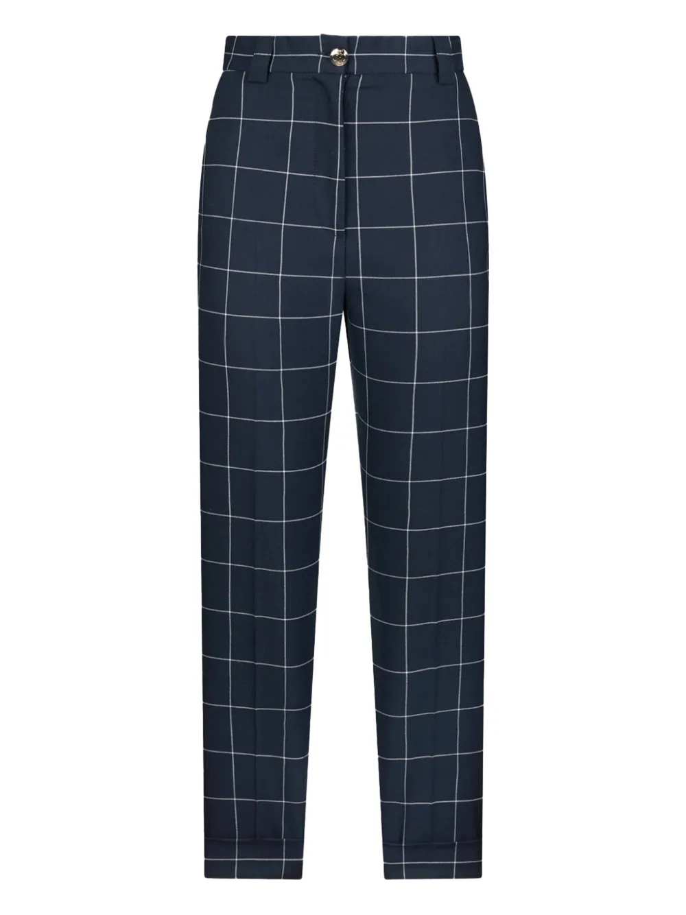 Синие клетчатые брюки LIU JO, синий
Синие клетчатые брюки LIU JO, синий