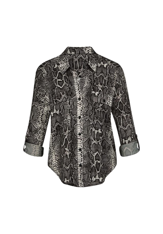 Длинная блузка-рубашка с уникальным принтом Madeleine, мультиколор
Длинная блузка-рубашка с уникальным принтом Madeleine, мультиколор