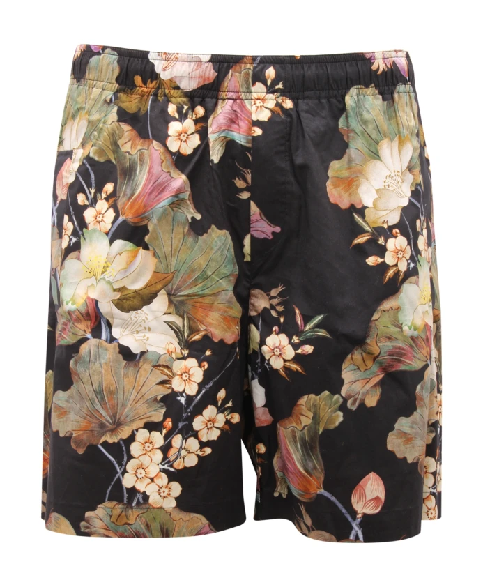 Хлопковые шорты-бермуды на шнуровке AmarãNto, мультиколор
Хлопковые шорты-бермуды на шнуровке AmarãNto, мультиколор