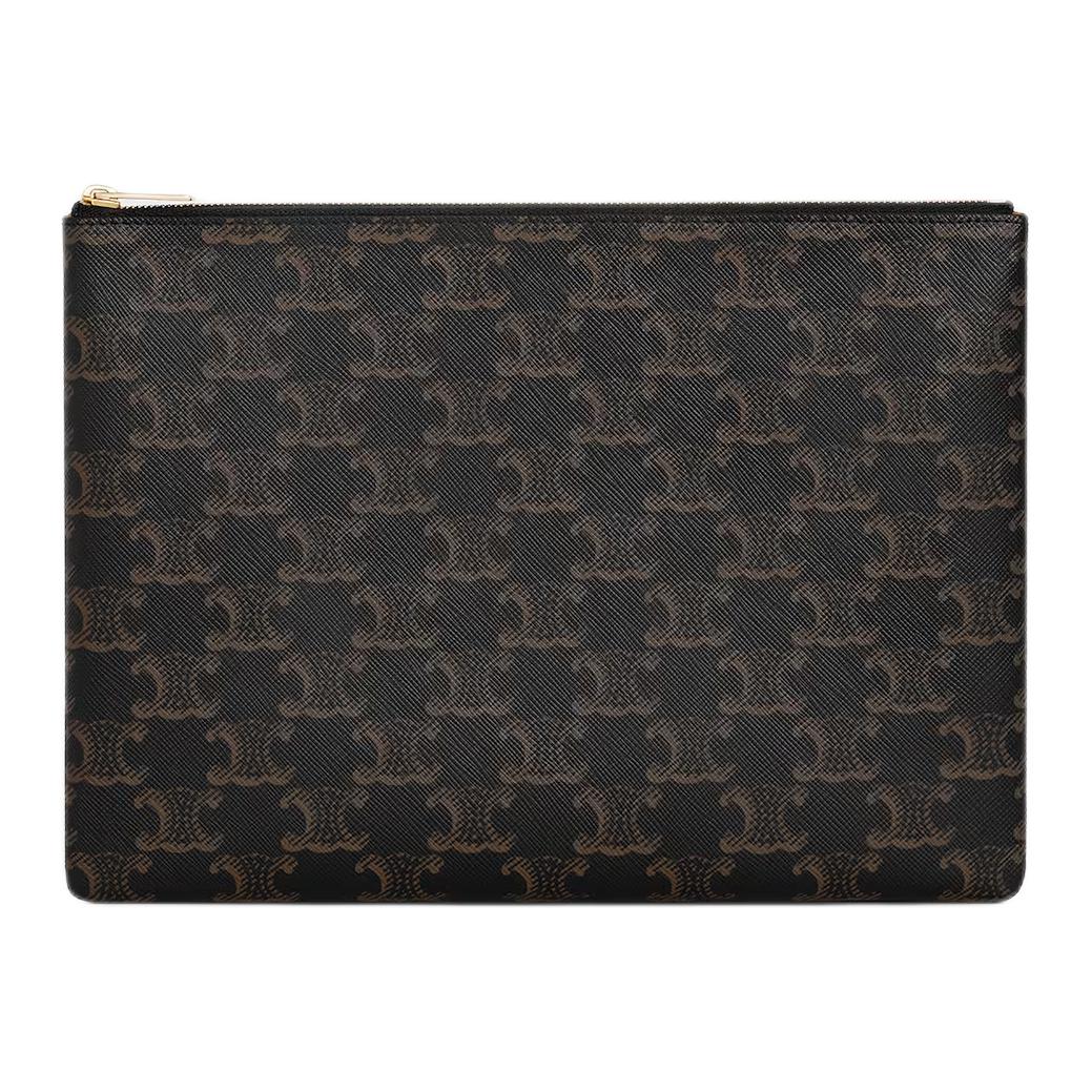 CELINE Триумф клатч из натуральной кожи для мужчин черный
CELINE Триумф клатч из натуральной кожи для мужчин черный