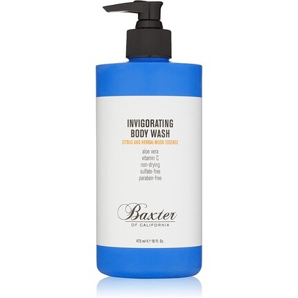 Бодрящий гель для душа с цитрусовыми и травяными мускусными гелями, 473 мл, Baxter Of California
Бодрящий гель для душа с цитрусовыми и травяными мускусными гелями, 473 мл, Baxter Of California