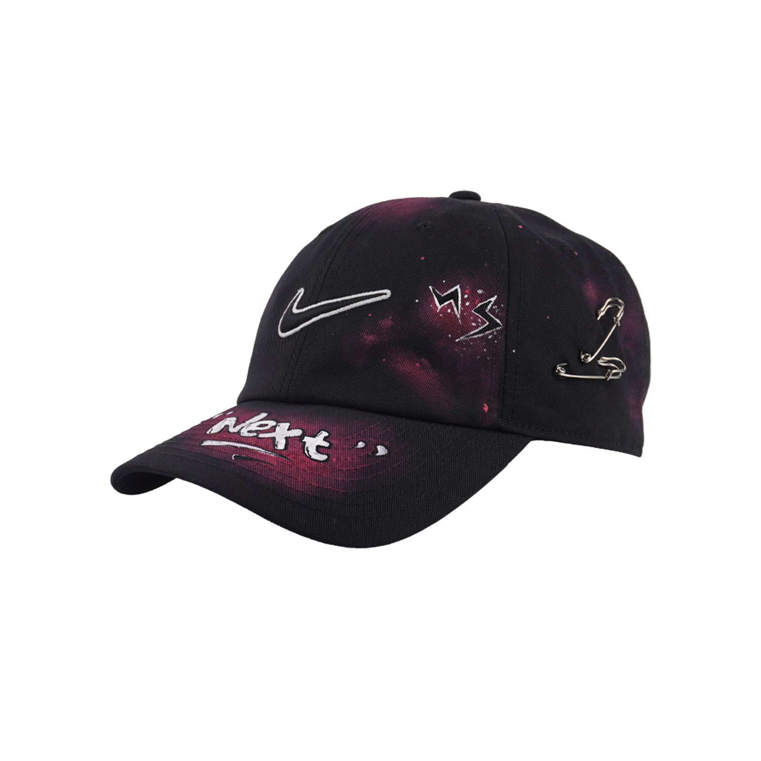 Nike Бейсболка из полиэстера унисекс черная, Black
Nike Бейсболка из полиэстера унисекс черная, Black