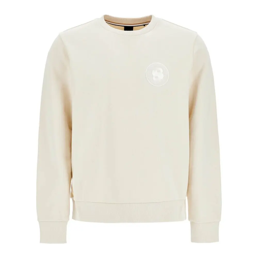 Босс свитшот с монограммным патчем HUGO BOSS, Ecru
Босс свитшот с монограммным патчем HUGO BOSS, Ecru