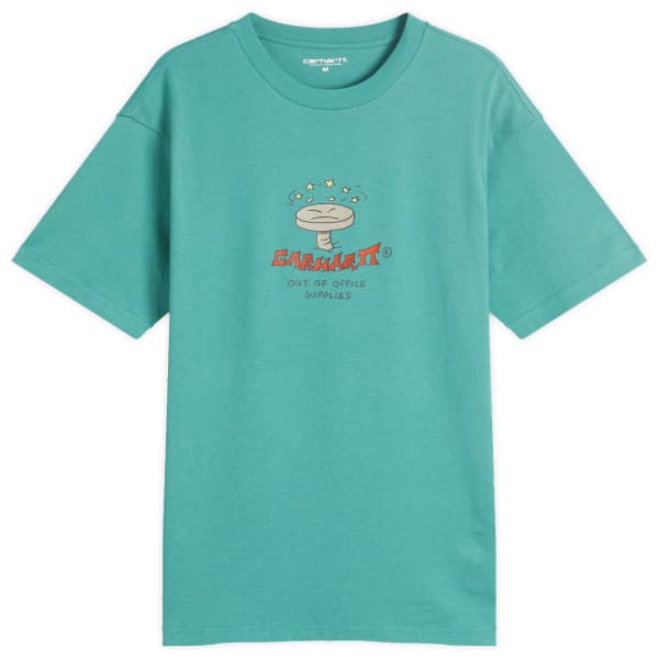 Футболка с надписью «Работа и личная жизнь: романтика» Carhartt Wip, цвет saguaro
Футболка с надписью «Работа и личная жизнь: романтика» Carhartt Wip, цвет saguaro