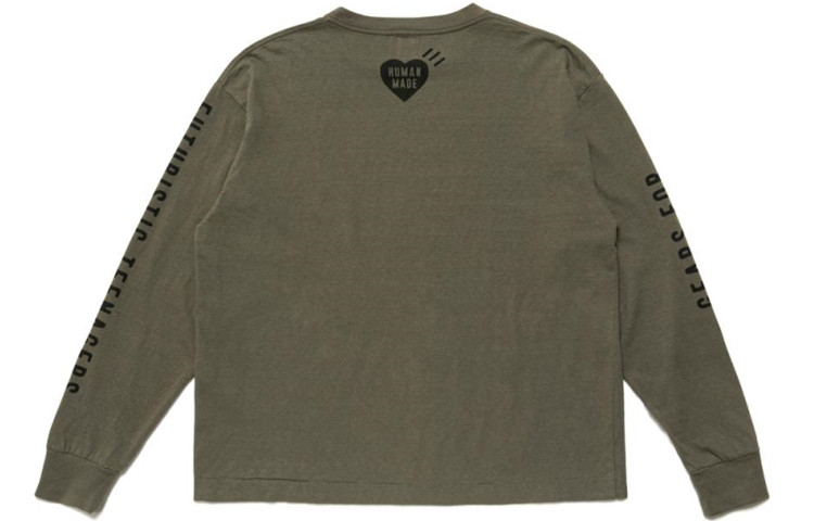 Футболка мужская армейского зеленого HUMAN MADE
Футболка мужская армейского зеленого HUMAN MADE