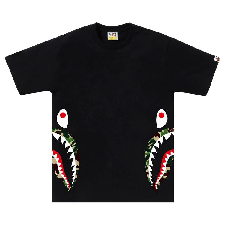 Футболка BAPE ABC Camo Side Shark Tee, Black/Green
Футболка BAPE ABC Camo Side Shark Tee, Black/Green