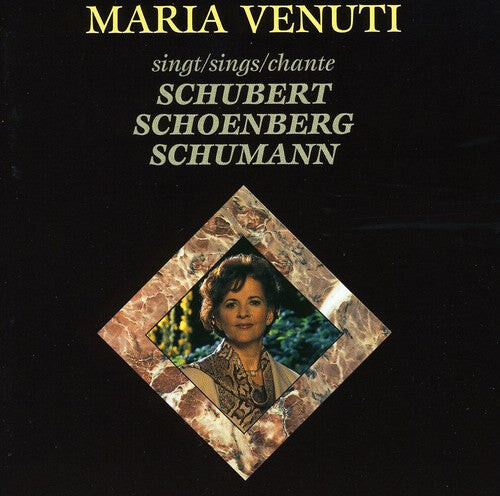CD диск Schubert / Venuti / Schoenberg: Maria Venuti Sings Schubert
CD диск Schubert / Venuti / Schoenberg: Maria Venuti Sings Schubert