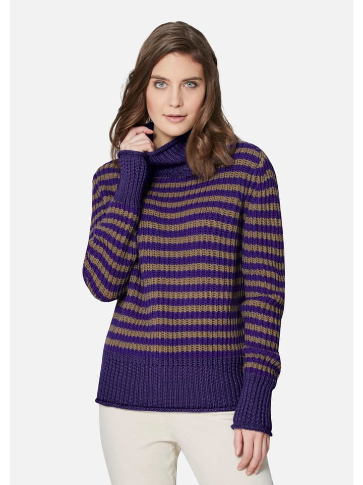 MADELEINE Мягкий свитер из натуральной шерсти со стильными полосками цвета макиато / луково-фиолетовый
MADELEINE Мягкий свитер из натуральной шерсти со стильными полосками цвета макиато / луково-фиолетовый