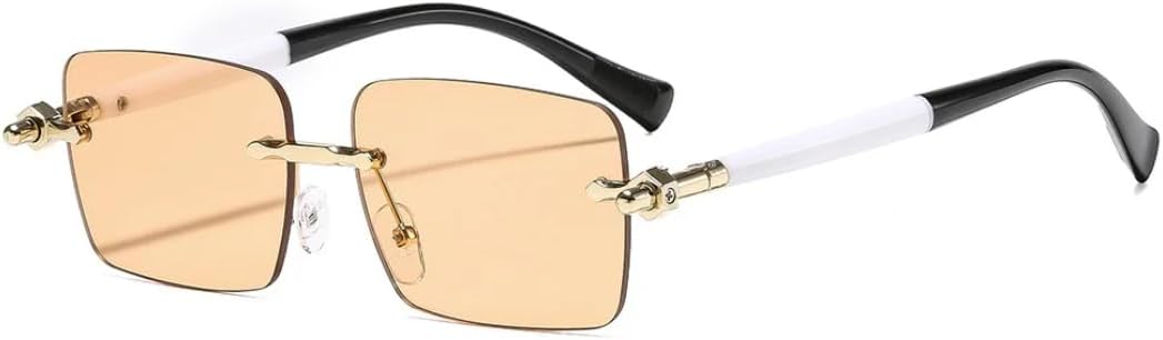 Солнцезащитные очки для мужчин и женщин - защита UV400 - градиентная оправа, металлический шарнир, подходят для занятий спортом на открытом воздухе и вождения DSVIGF, Golden Light Tea
Солнцезащитные очки для мужчин и женщин - защита UV400 - градиентная оправа, металлический шарнир, подходят для занятий спортом на открытом воздухе и вождения DSVIGF, Golden Light Tea