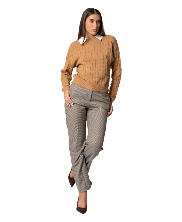 Пуловер Jannex размер M Kocca, коричневый
Пуловер Jannex размер M Kocca, коричневый