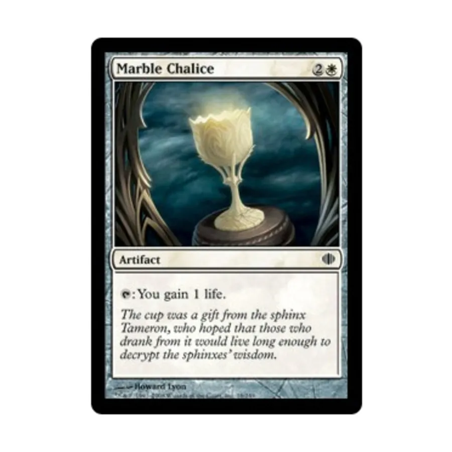 CCG Мраморная Чаша (C) (Фольга), MTG - Shards of Alara
CCG Мраморная Чаша (C) (Фольга), MTG - Shards of Alara