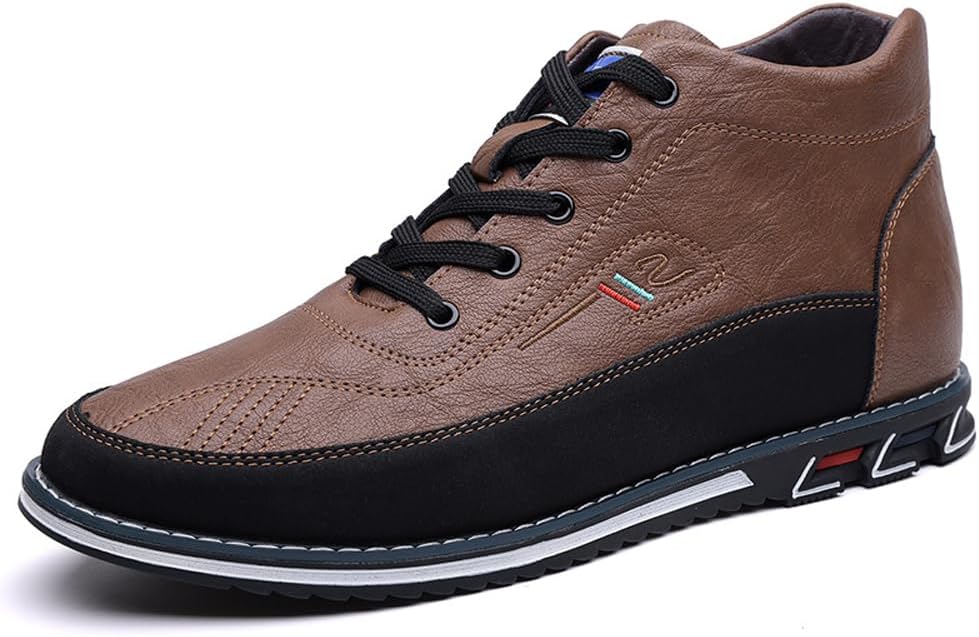 Мужские повседневные кожаные ботинки Asifn для бизнеса, вождения и прогулок, теплые, с легким надеванием, удобные, с регулируемой высотой голенища, коричневый
Мужские повседневные кожаные ботинки Asifn для бизнеса, вождения и прогулок, теплые, с легким надеванием, удобные, с регулируемой высотой голенища, коричневый