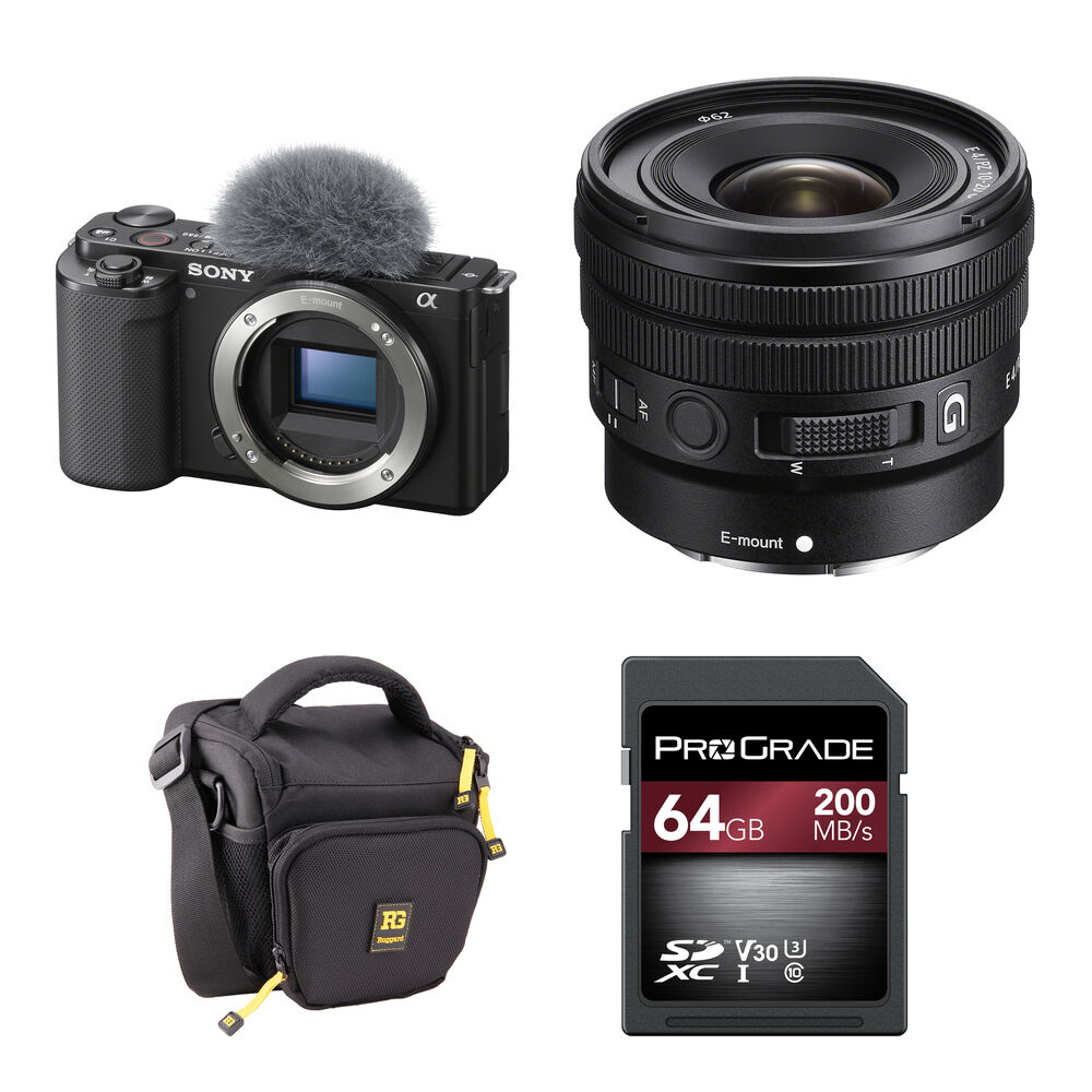 Беззеркальная камера Sony ZV-E10 Mirrorless Camera with 10-20mm f/4 Lens and Basic
Беззеркальная камера Sony ZV-E10 Mirrorless Camera with 10-20mm f/4 Lens and Basic