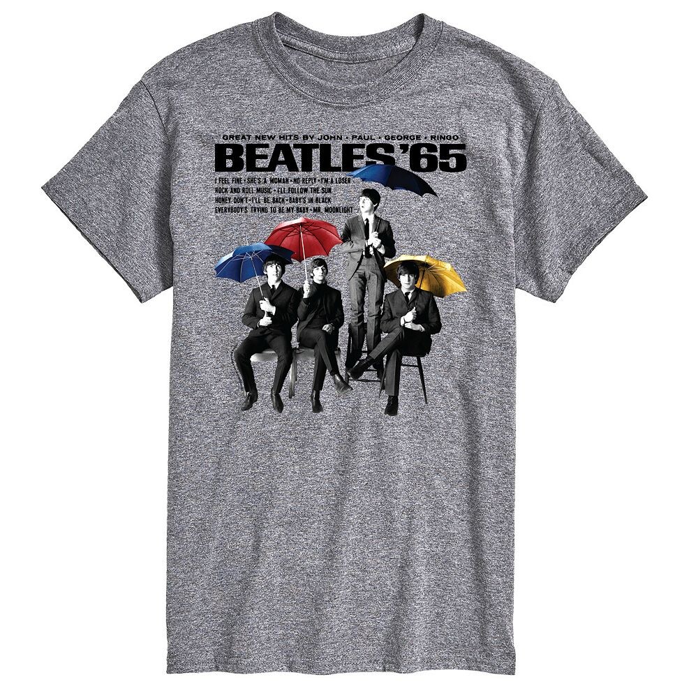Мужская футболка с рисунком The Beatles 65 Umbrellas Licensed Character, серый
Мужская футболка с рисунком The Beatles 65 Umbrellas Licensed Character, серый