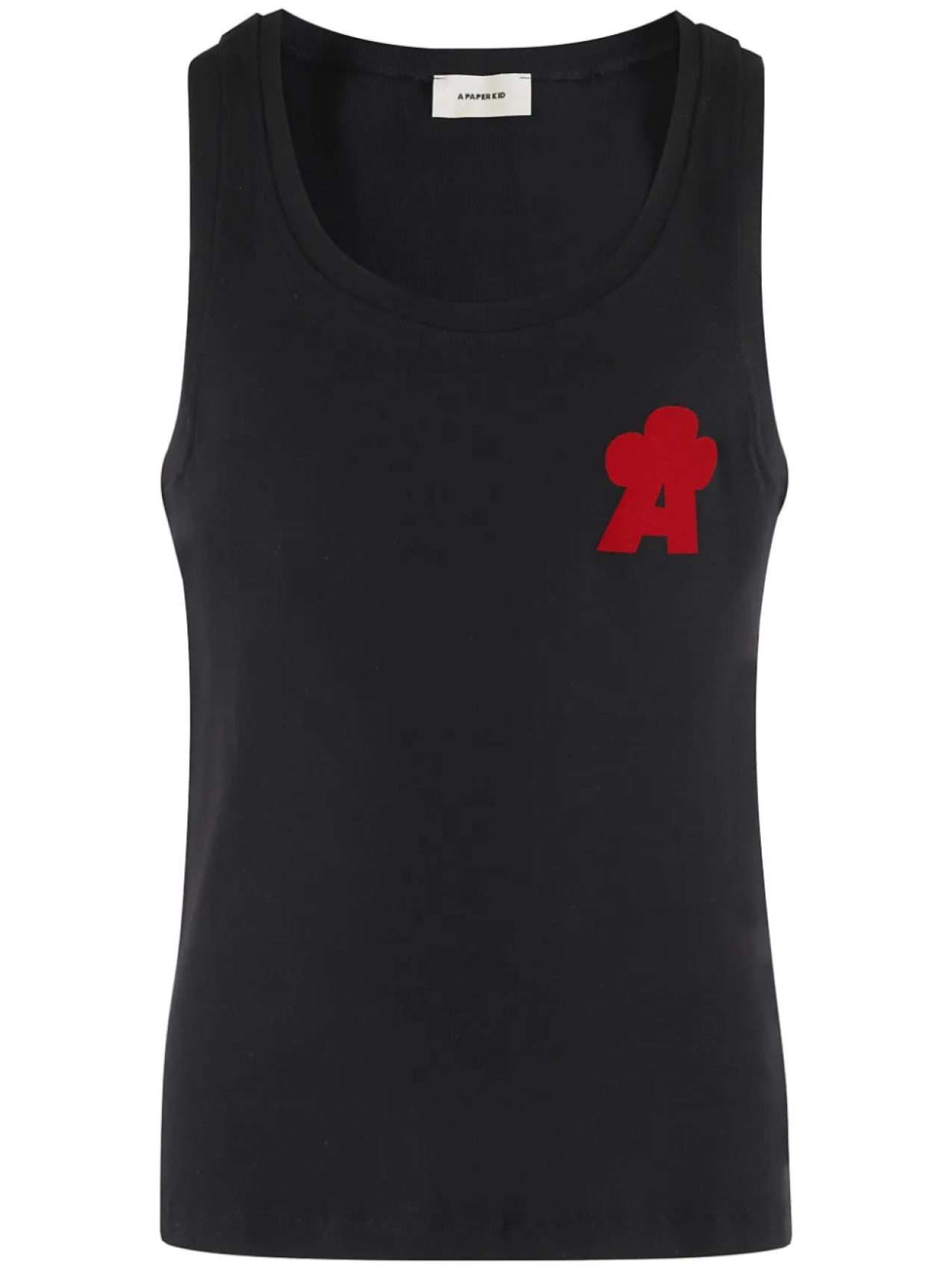 Майка-топ «Бумажный малыш Бьянка» A Paper Kid, черный 
Майка-топ «Бумажный малыш Бьянка» A Paper Kid, черный