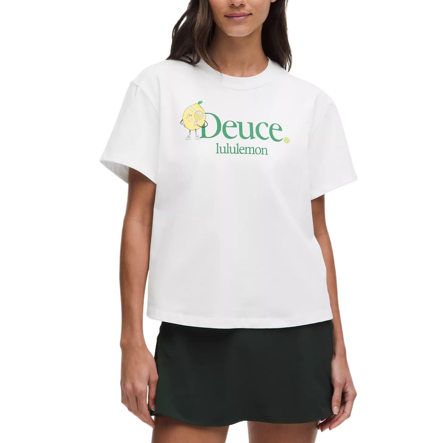 Обычная футболка женская Lululemon, белый
Обычная футболка женская Lululemon, белый