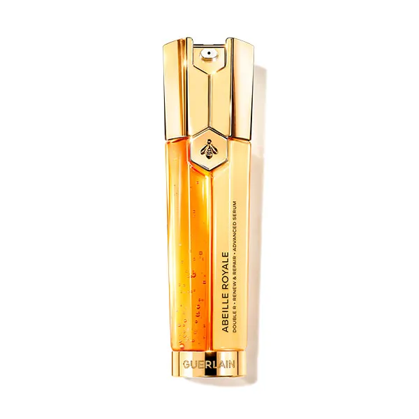 Антивозрастная сыворотка, поднятие упругости и коррекция морщин Abeille Royale Double R Renew & Repair Advanced Serum Guerlain, 30 ml
Антивозрастная сыворотка, поднятие упругости и коррекция морщин Abeille Royale Double R Renew & Repair Advanced Serum Guerlain, 30 ml