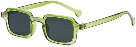 Солнцезащитные очки прямоугольной формы для женщин, овальные солнцезащитные очки в винтажном стиле для мужчин и женщин, очки конфетных цветов с защитой от УФ-излучения UV400 MTZJH, Green
Солнцезащитные очки прямоугольной формы для женщин, овальные солнцезащитные очки в винтажном стиле для мужчин и женщин, очки конфетных цветов с защитой от УФ-излучения UV400 MTZJH, Green