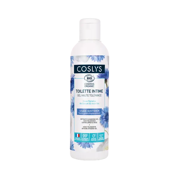 Гель для интимной гигиены без отдушек с васильком и розой, высокая переносимость, 450 мл Coslys
Гель для интимной гигиены без отдушек с васильком и розой, высокая переносимость, 450 мл Coslys