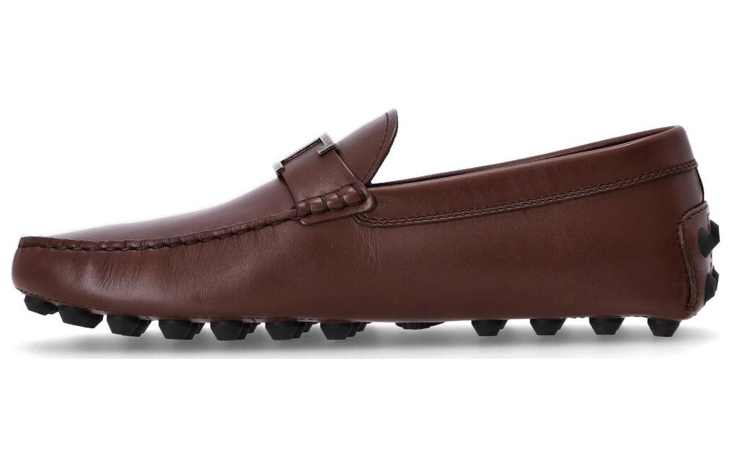 Лоферы TOD'S с логотипом на бляшке 
Лоферы TOD'S с логотипом на бляшке