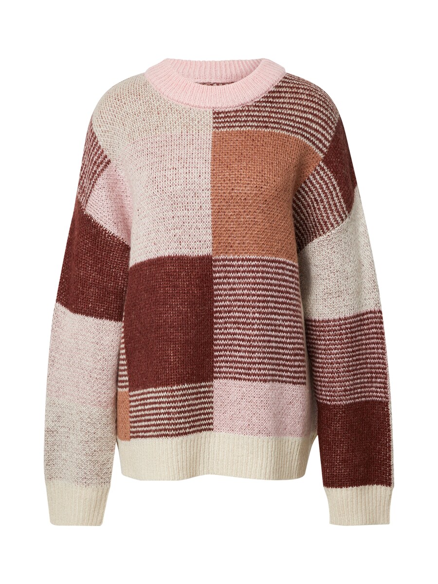 Свитер florence by mills exclusive for ABOUT YOU Ruby, цвет Cream/Camel 
Свитер florence by mills exclusive for ABOUT YOU Ruby, цвет Cream/Camel