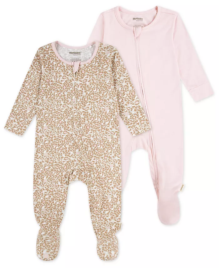 Комплект из 2 комбинезонов с круглым вырезом для девочек Huggies
Комплект из 2 комбинезонов с круглым вырезом для девочек Huggies