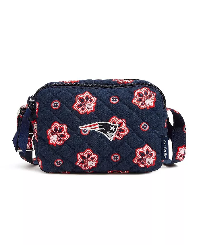 Женская сумка через плечо New England Patriots Small Stadium Vera Bradley
Женская сумка через плечо New England Patriots Small Stadium Vera Bradley