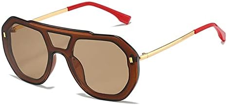 Солнцезащитные очки Polygon 2027 для женщин, ретро-заклепки, прозрачные линзы с градиентом Ocean, солнцезащитные очки для мужчин, цельные солнцезащитные очки MTZJH, Brown Tea
Солнцезащитные очки Polygon 2027 для женщин, ретро-заклепки, прозрачные линзы с градиентом Ocean, солнцезащитные очки для мужчин, цельные солнцезащитные очки MTZJH, Brown Tea